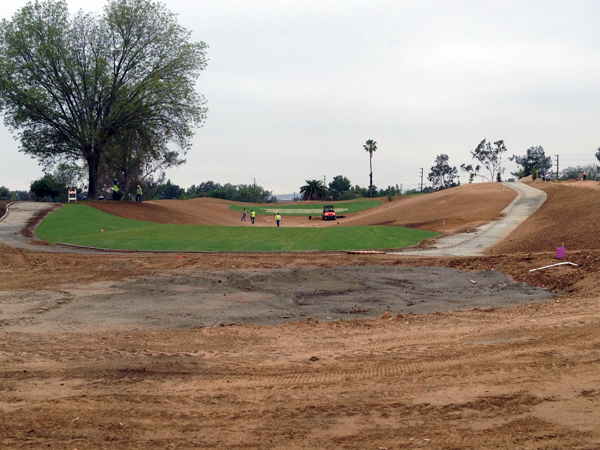 Photo of Birch Hills hole #1 in progress